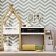 preview thumbnail 25 of 34, Twin Over Twin Treehouse Bunk Bed with Storage Staircase and Blackboard