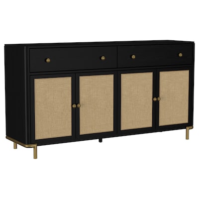Arini 2-drawer Cane Door Dining Sideboard Server - 65.00'' x 18.00'' x 34.50''