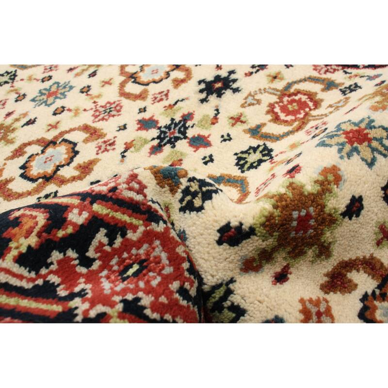 ECARPETGALLERY Hand-knotted Serapi Heritage Cream Wool Rug - 2'6 x 9'10