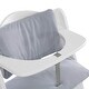 preview thumbnail 8 of 6, hauck AlphaPlus Grow Along Walnut Wooden High Chair, Tray & Deluxe Cushion, Grey - 16.5