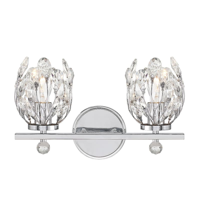 Savoy House 8-6601-2 Moreno 2 Light 16" Wide Vanity Light - Chrome