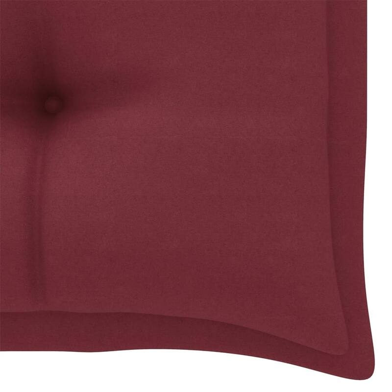 vidaXL Bench Cushion Water Repellent Outdoor Garden Seat Cushion Oxford Fabric