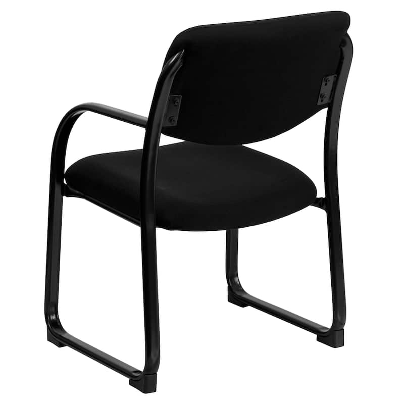 Fabric Executive Side Reception Chair with Sled Base