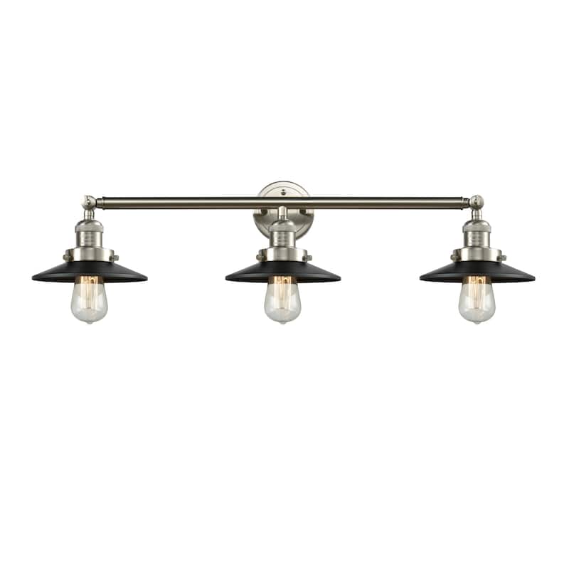 Innovations Lighting Railroad 3 Light 32" Wide Bathroom Vanity Light