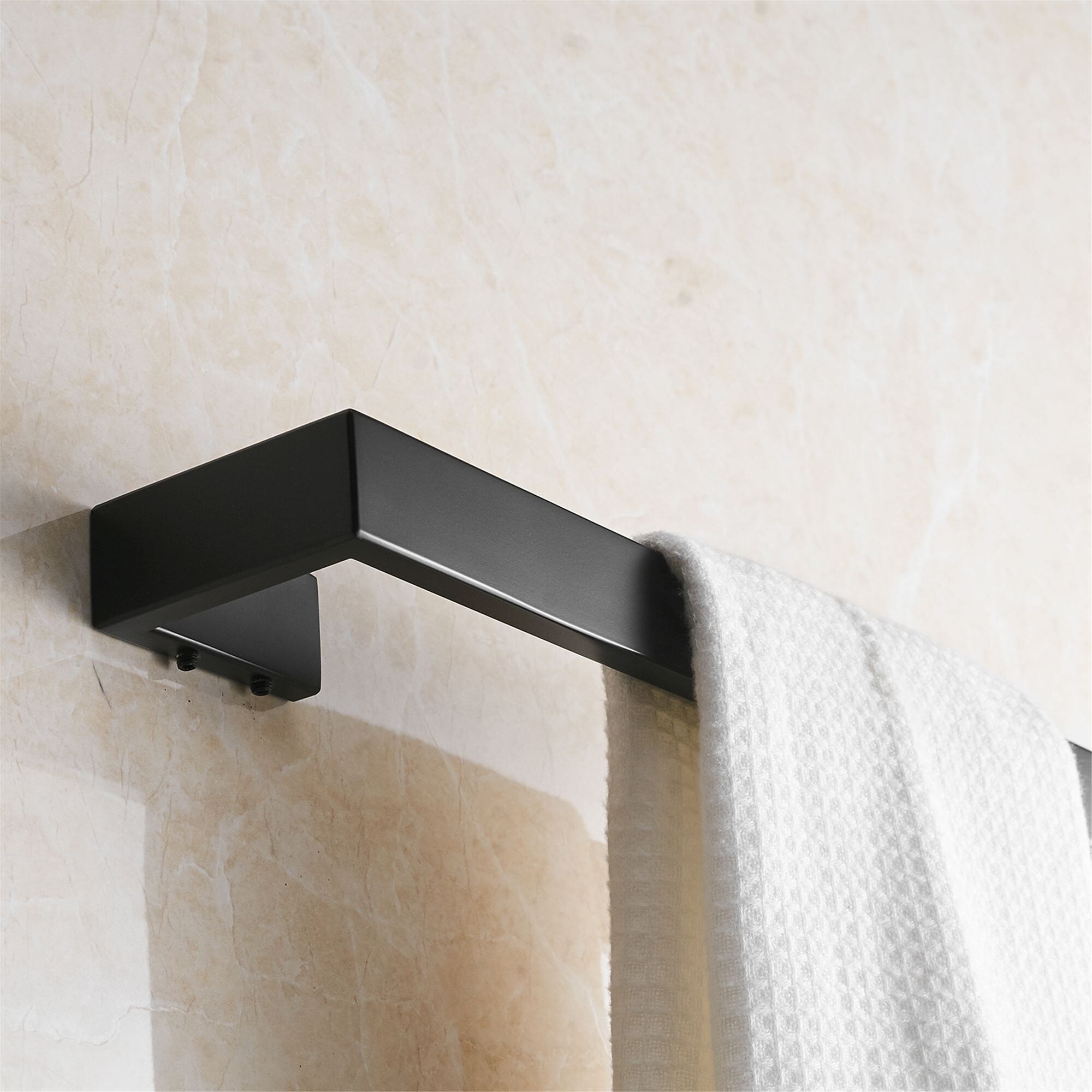 Tile mounted towel bar online