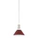 Option Polished Nickel / Soft Crimson