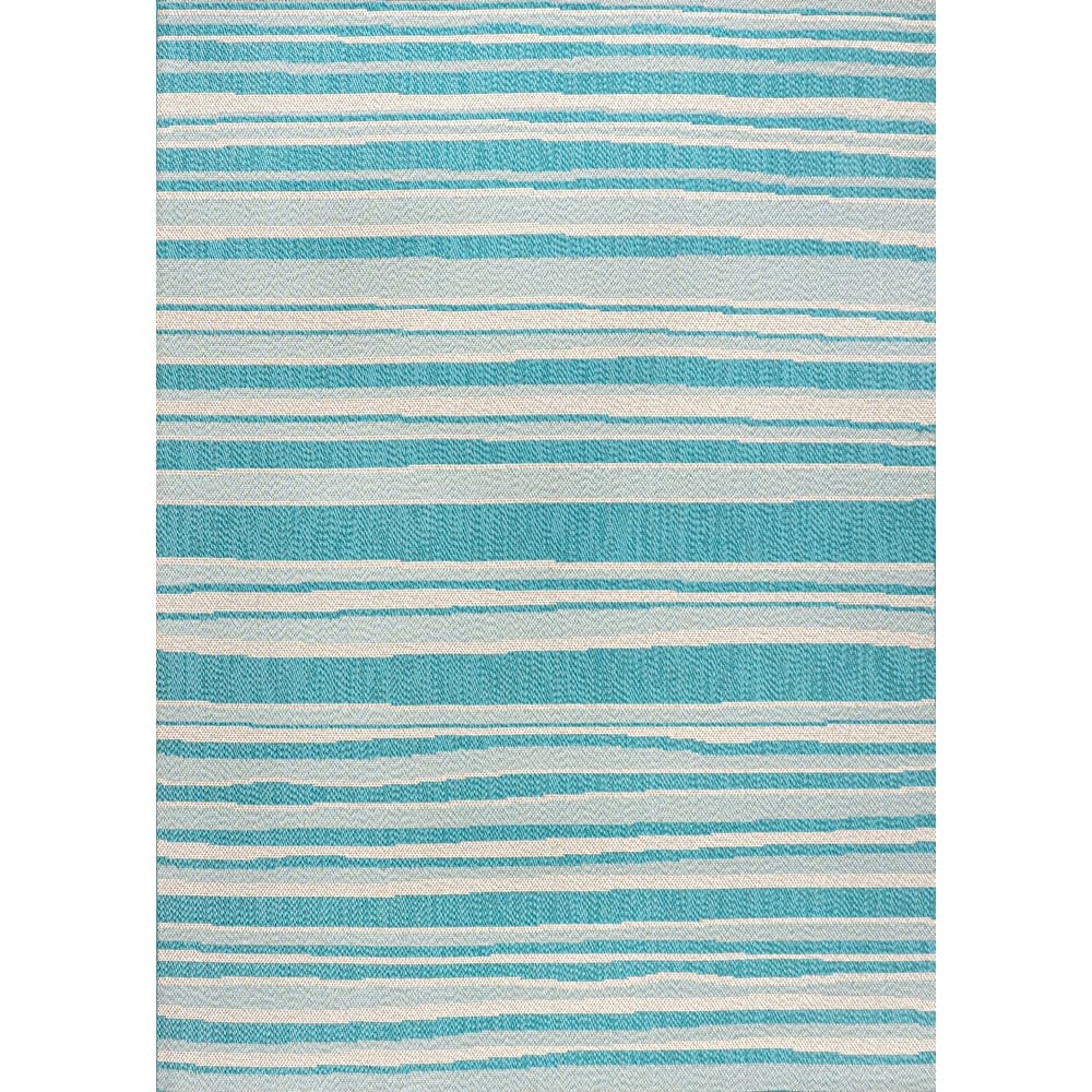JONATHAN Y Chevron Wavy Stripe Modern Indoor/Outdoor Area Rug