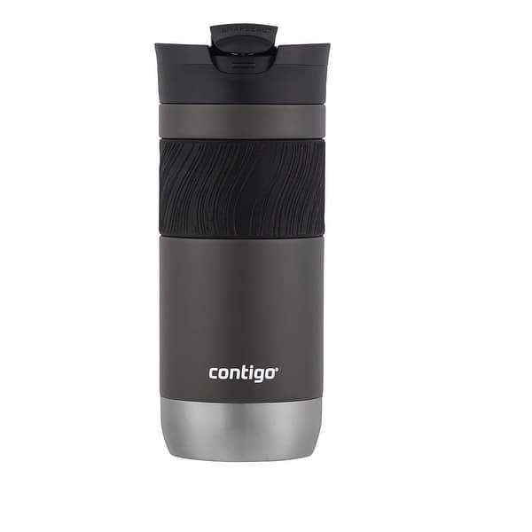Contigo 2-Pack Snapseal Insulated Travel Mug Bottle, Blue-Core