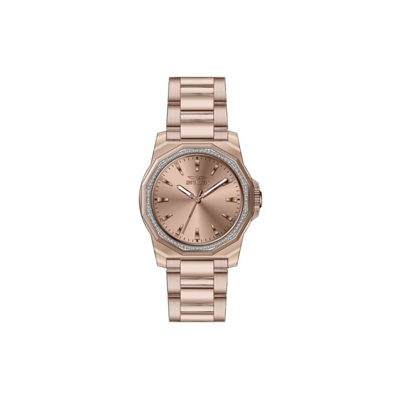 Invicta Women's 49115 Speedway Quartz 3 Hand Rose Gold Dial Watch - Rose Gold