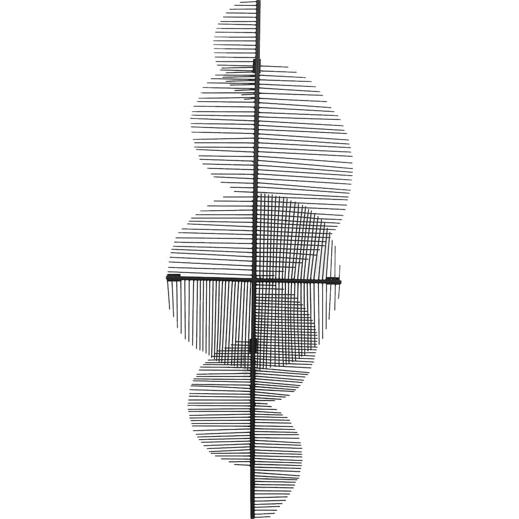 Renwil Byers 51.5" Wide Wall Art, Black Powder