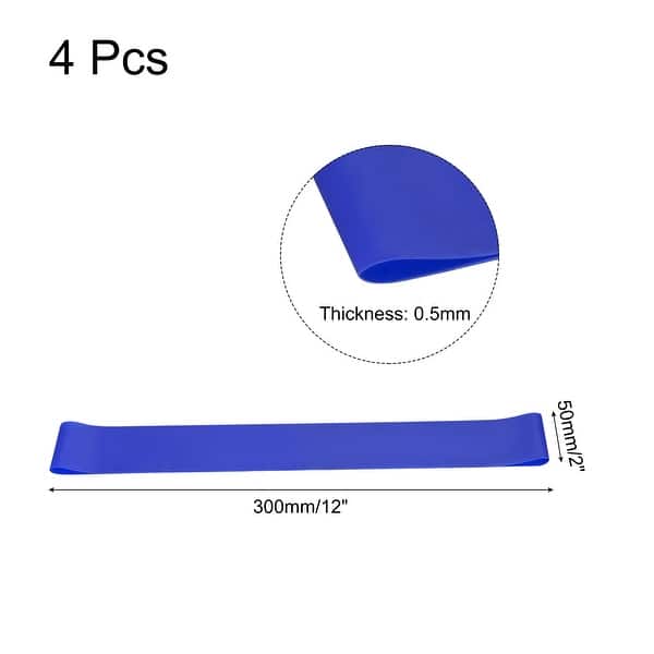 Chair Bands, Flexible AntiSlip Seating TPE Band 50mm Width, Pack of 4