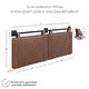 preview thumbnail 17 of 30, Nathan James Harlow Wall Mount Upholstered Headboard with Metal Rail