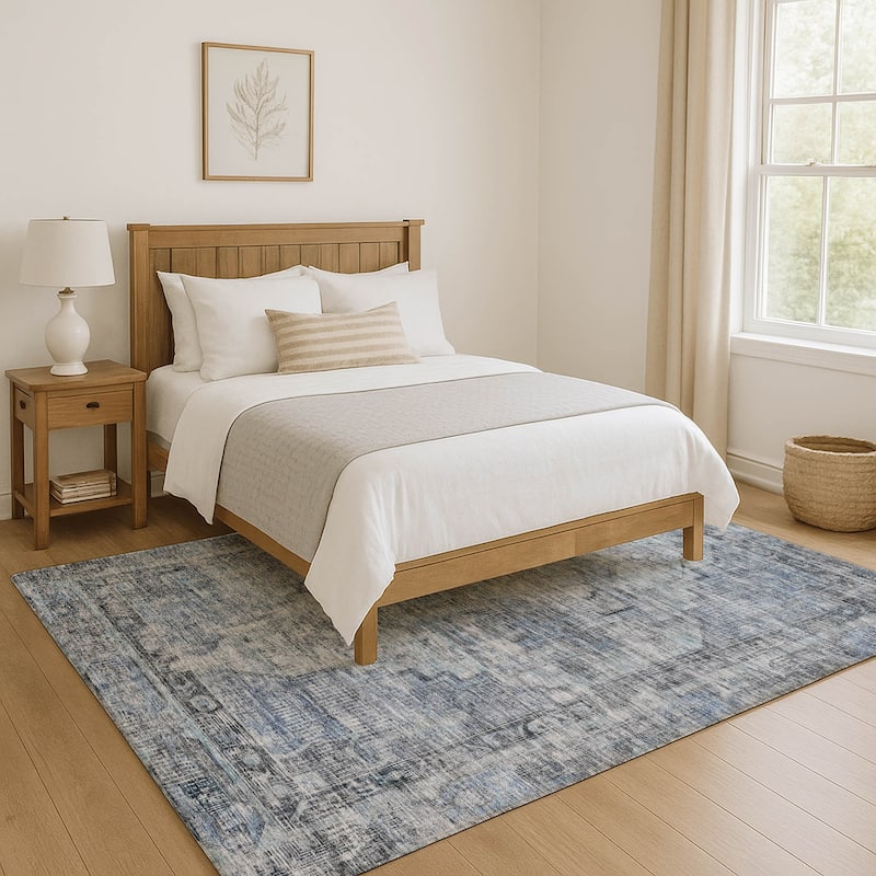 Premium Washable Super Soft Vintage Traditional Mayfield Rug