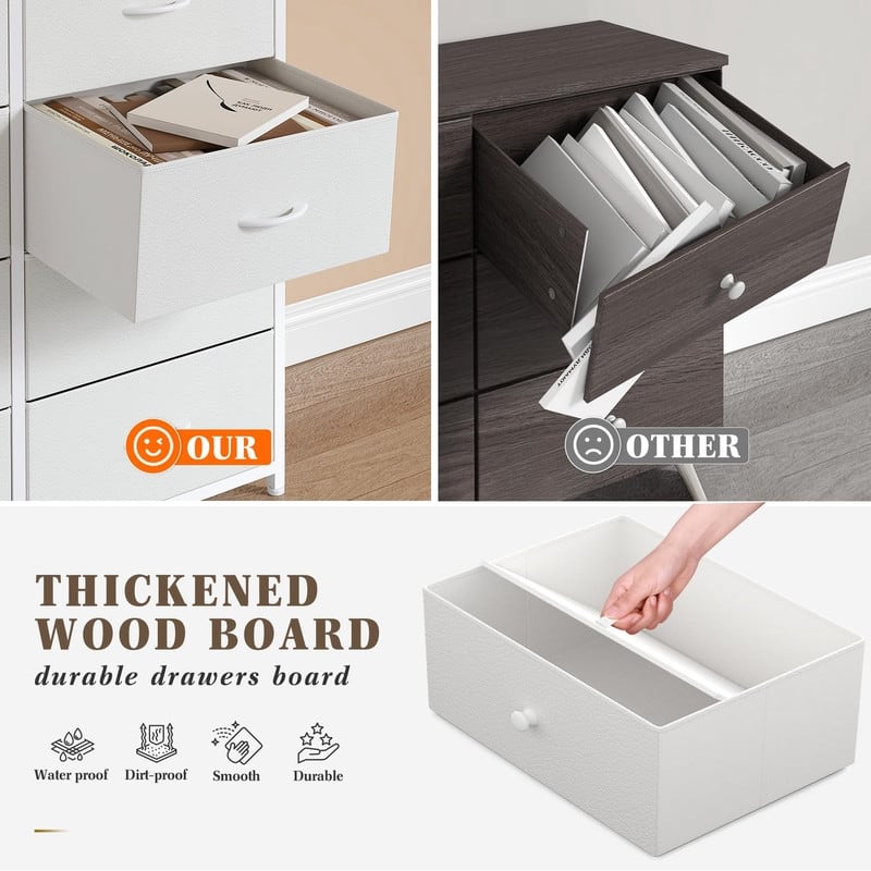 Dresser for Bedroom with 16 Drawer
