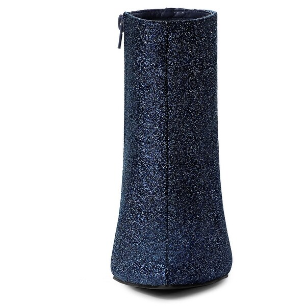 chunky glitter boots