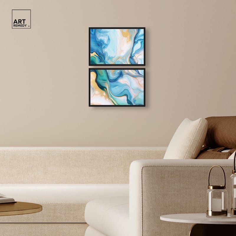 Visions Pastel II Canvas Set of 2 by Art Remedy