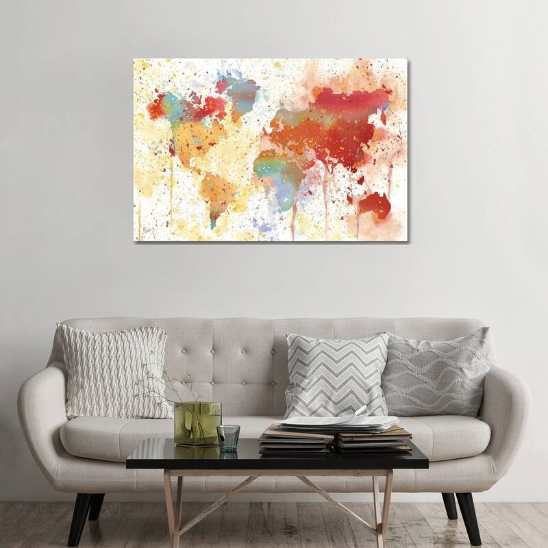 iCanvas "Traveled The World" by Nan Canvas Print - 32x48x1.5