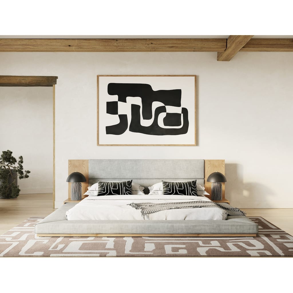 Nova Domus Jagger Modern Natural Oak Bed