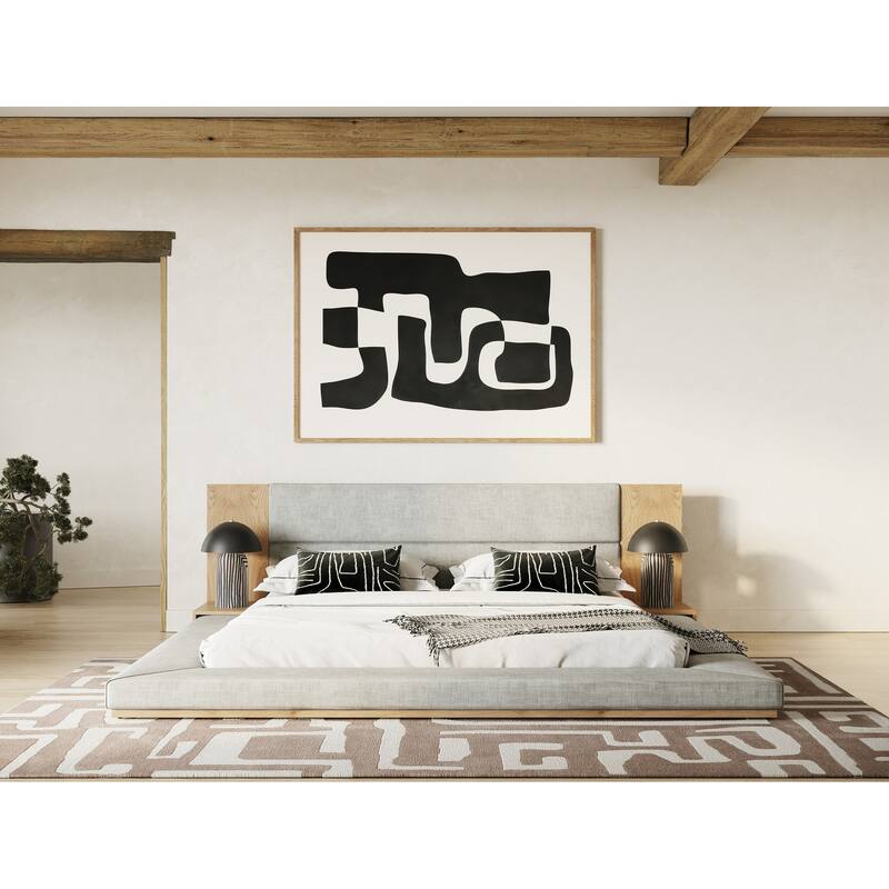 Nova Domus Jagger Modern Natural Oak Bed
