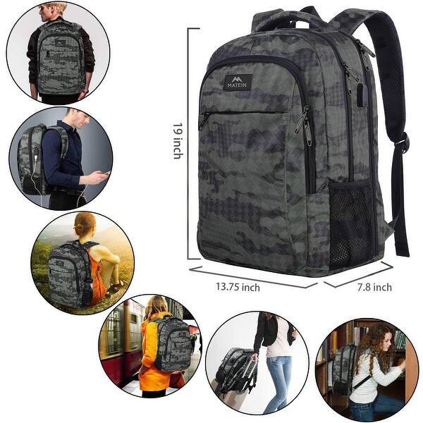 College Backpack, Extra Large TSA Friendly Carry On 17.3 Inch Laptop Backpack with USB Charging Port - Bed Bath & Beyond - 42714332 College Backpack, Extra Large TSA Friendly Carry On 17.3 Inch Laptop Backpack with USB Charging Port - Bed Bath & Beyond - 42714332