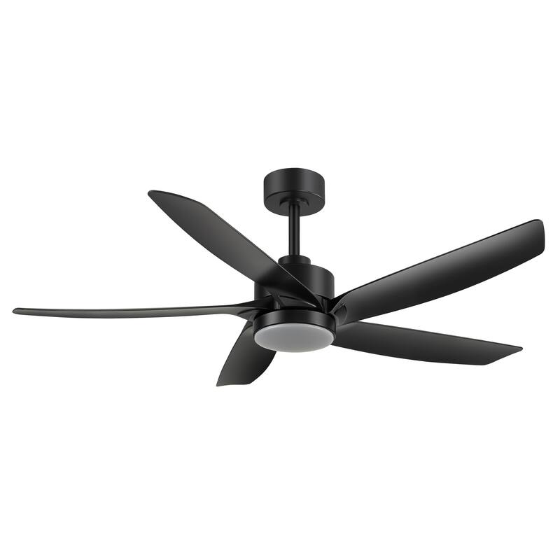 54-in Integrated Ceiling Fan with LED Light and Remote(5-Blade)