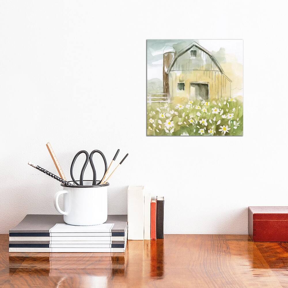 iCanvas "Daisy Barn" by Nan Canvas Print