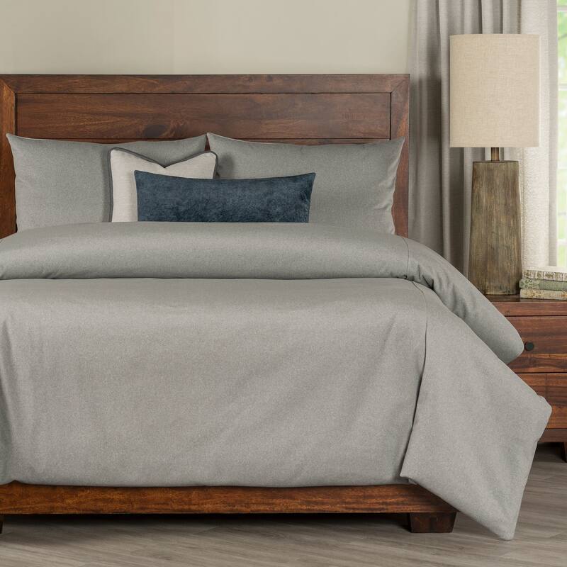 Burly Super-Soft Duvet & Insert Set - Fog - Twin