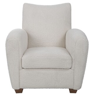 Uttermost 23682 Teddy 31" Wide Plywood and Rubberwood Framed Arm Chair