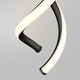 preview thumbnail 9 of 11, Artika DNA Modern Wall Light Fixture, Matte Black
