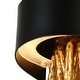 preview thumbnail 12 of 15, Modern Gold LED Wall Sconce Contemporary Branch Design Vanity Light - W5.1" x H21.7" x D3.7"