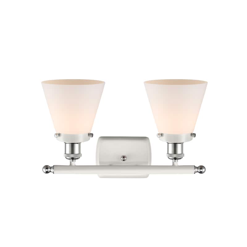 Innovations Lighting Ballston Urban Cone - 2 Light 16" Bath Vanity Light