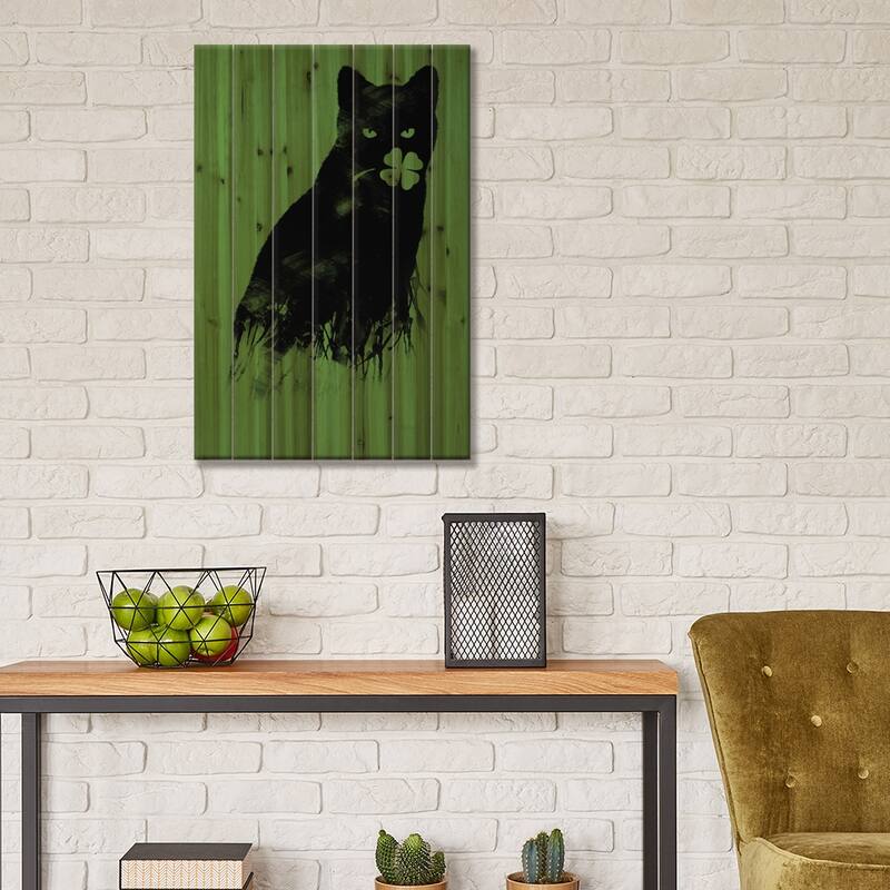 Ambivalence Print On Wood by Tobias Fonseca - Multi-Color
