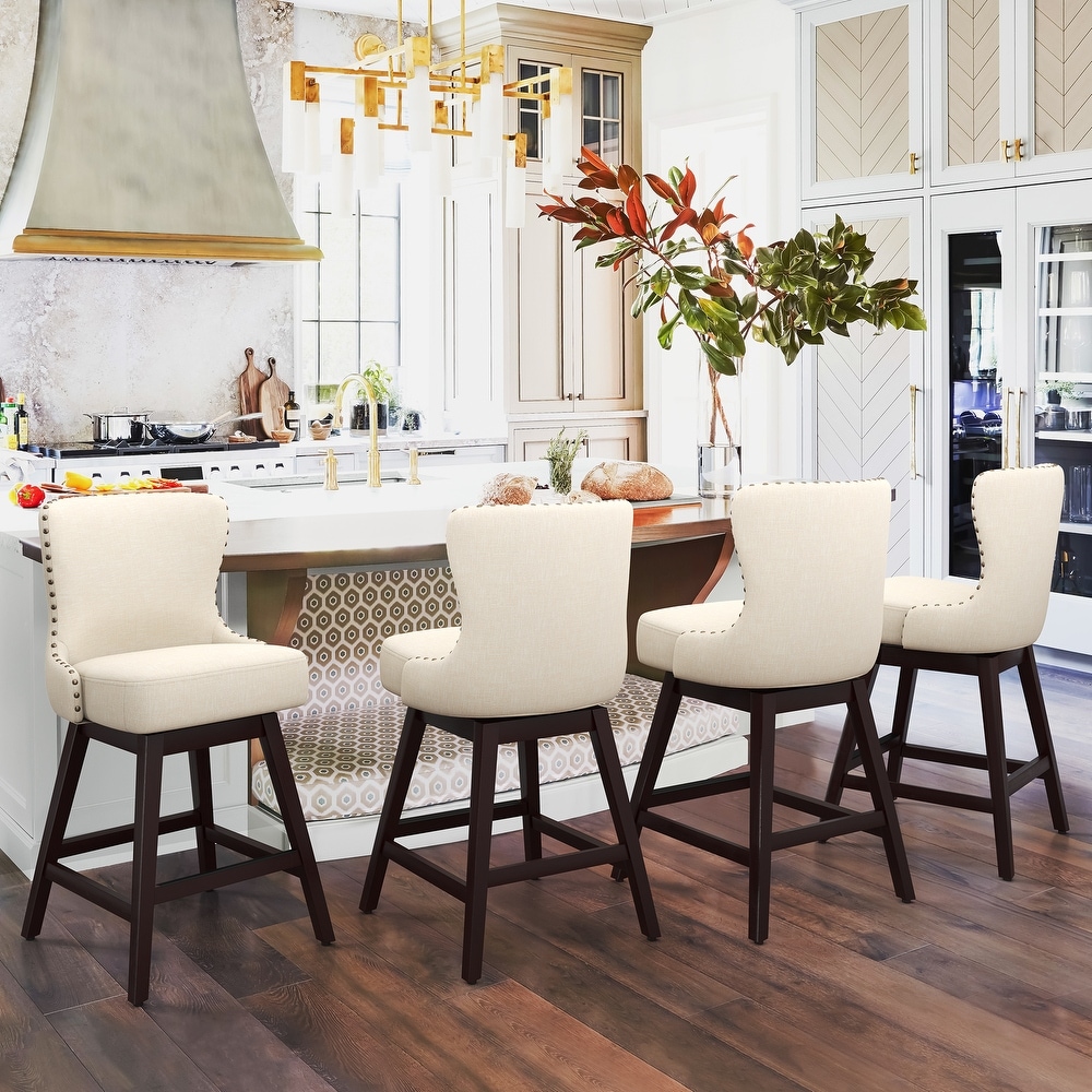 Isaac swivel bar shop & counter stool