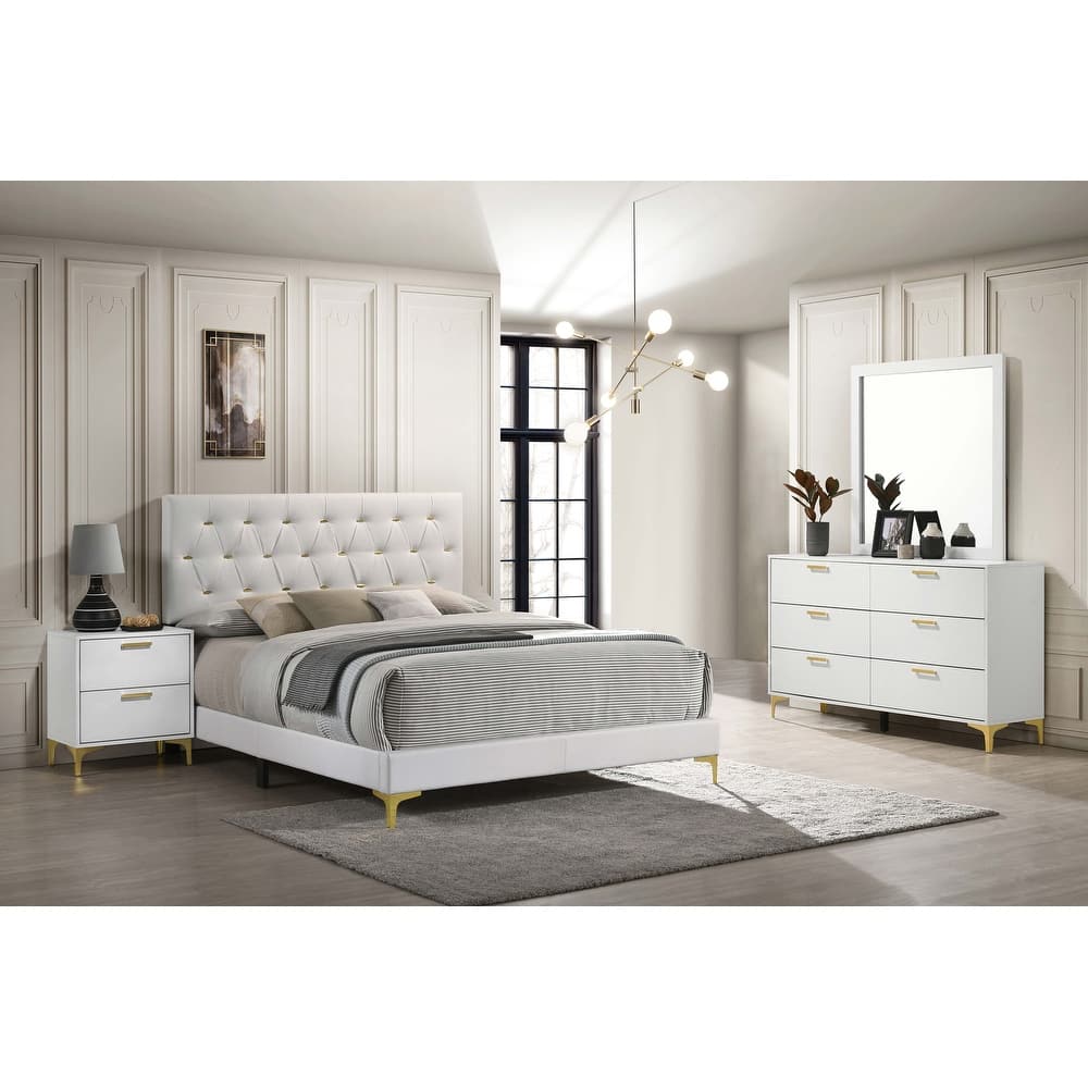 Kendall 4-piece Upholstered Panel Bedroom Set
