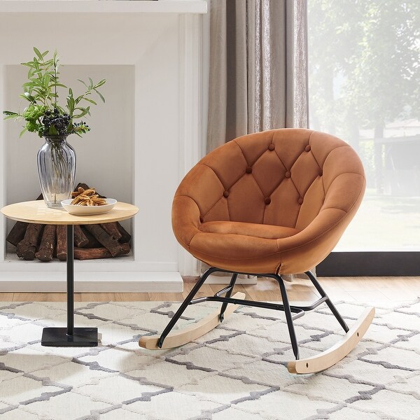 Round shop rocking chair