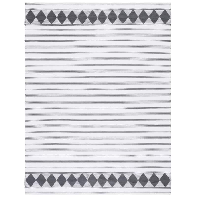 SAFAVIEH Handmade Flatweave Montauk Sietske Boho Stripe Cotton Rug