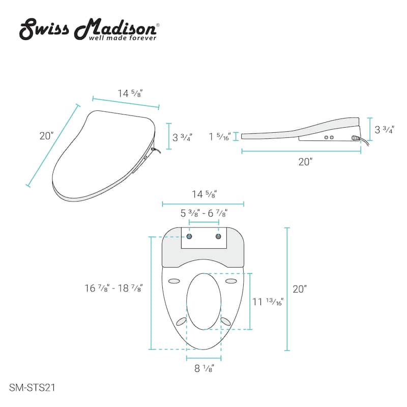 Cascade Smart Toilet Seat Bidet