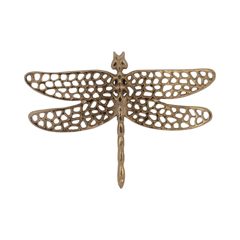 Sagebrook Home Whimsically Crafted Dragonfly Figurine, Elegant Home Decor Accent, Intricate Detail