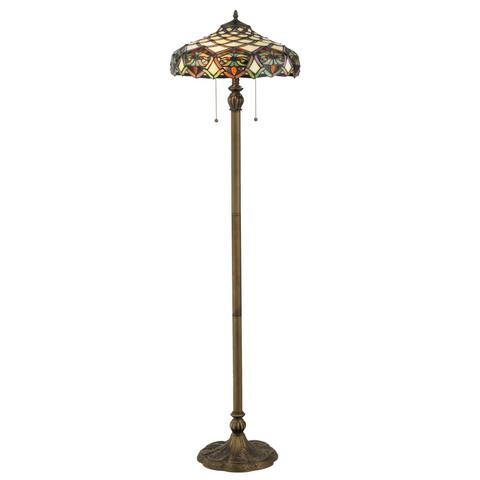 Meyda Tiffany 60" H Franco Floor Lamp