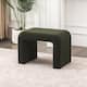 Option Green-tufted faux shearling