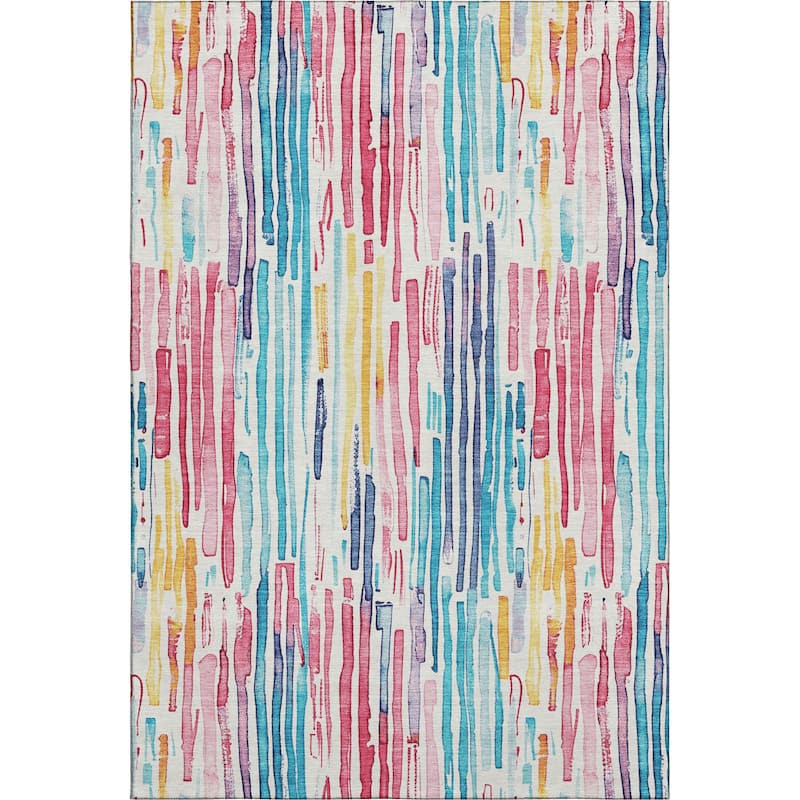 Premium Washable Super Soft Modern Stripes Mayfield Rug