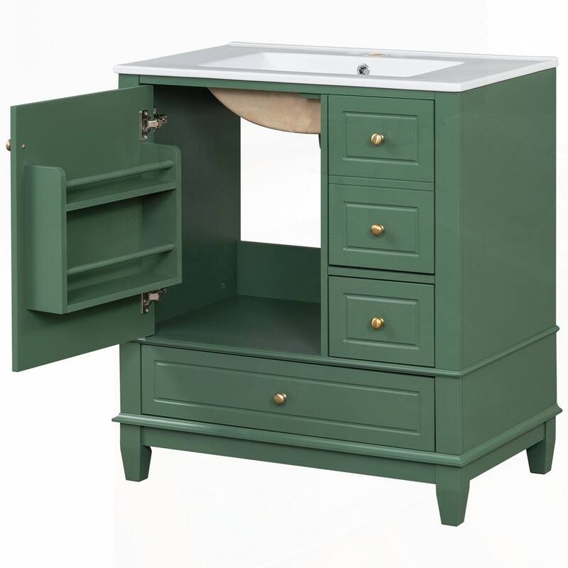 30" Bathroom Vanity with Sink