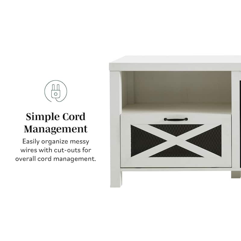Middlebrook 70-inch Rustic Fireplace TV Stand