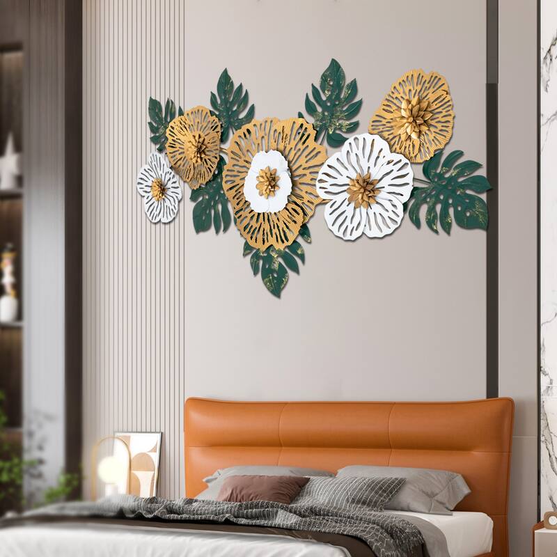 Flower-shaped Wall Decoration 3D Wall Decoration