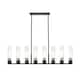 Option Striped Clear / Matte Black