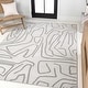 preview thumbnail 71 of 135, JONATHAN Y Dila Geometric Arch Scandi Striped Ivory/Cream Area Rug