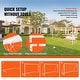 preview thumbnail 8 of 10, Portable Soccer Goal, 12x6 ft Soccer Net, Adults Kids Backyard Soccer Net, Large Practice Soccer Net, Youth Training Soccer Goa