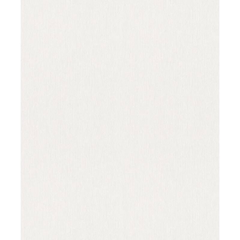 Galerie Wallcoverings Serene Collection Metallic Fine Silk Vinyl on Non-woven Wallpaper Roll - 33 feet x 21 inches - Off White
