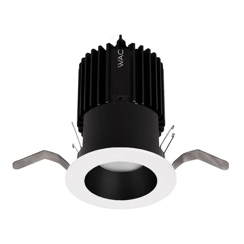 WAC Lighting Volta 2" Downlight with LED Light Engine and 40 Degree - Black White / 2700K / 85CRI