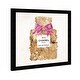 preview thumbnail 3 of 25, Oliver Gal 'Pure Gold Dust Scent' Fashion and Glam Framed Wall Art Prints Perfumes - Gold, Pink